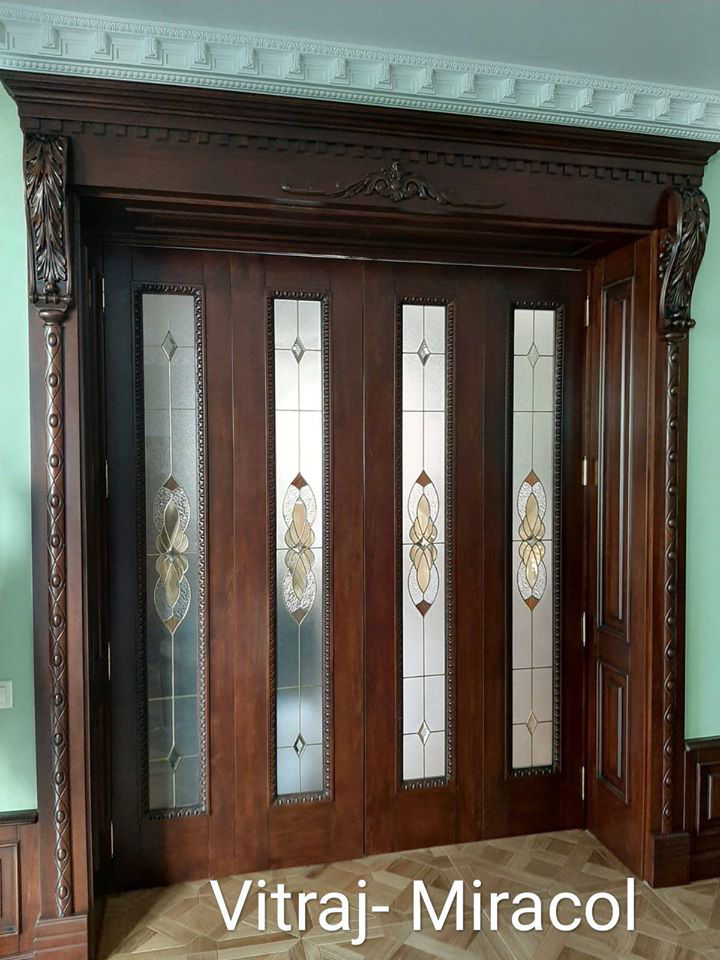 Sticla decorata pentru usi, geamuri / витражи для двереи, окон foto 1