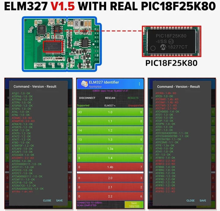 OBD2 ELM 327 scanere profesionale diagnosticare auto foto 2