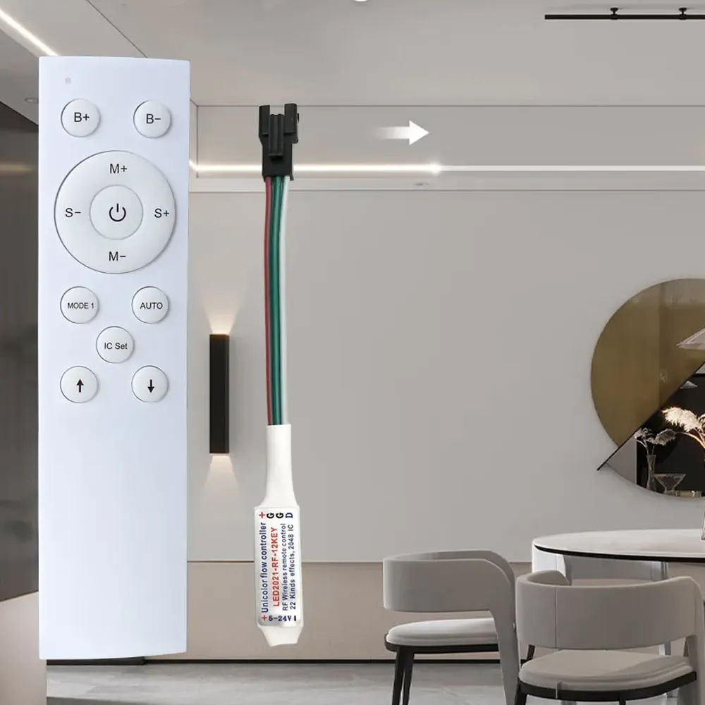 Controller RGB Smart WI-FI pentru banda LED, controler banda LED digitala adresabila SPI în Chișinău foto 4