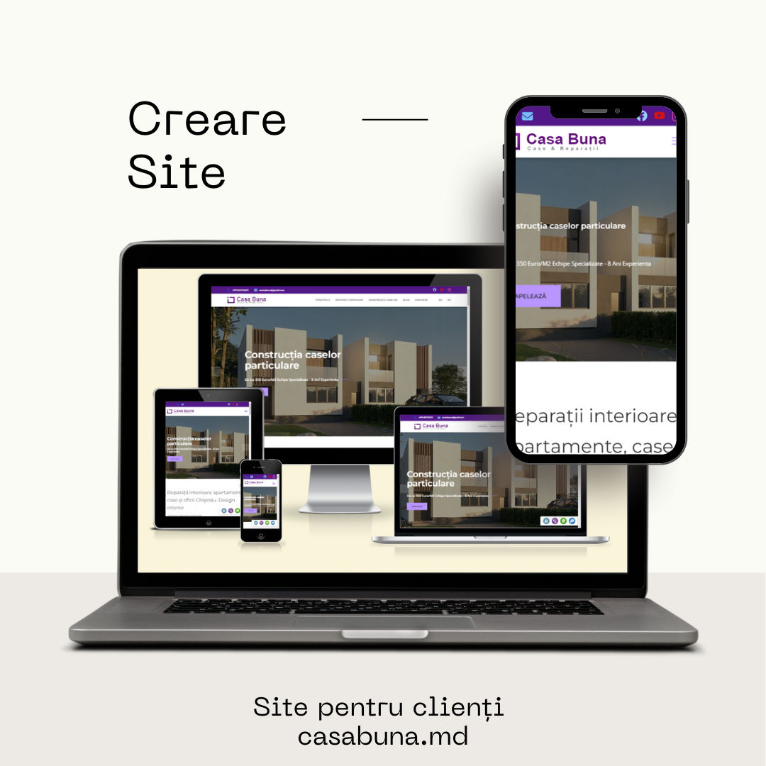 Creare site în Moldova - Factură pe companie foto 0