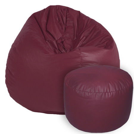 Комплект кресло-мешок Bean-bag Bordo Relaxtime и пуфик-подставка Цилиндр фото 0