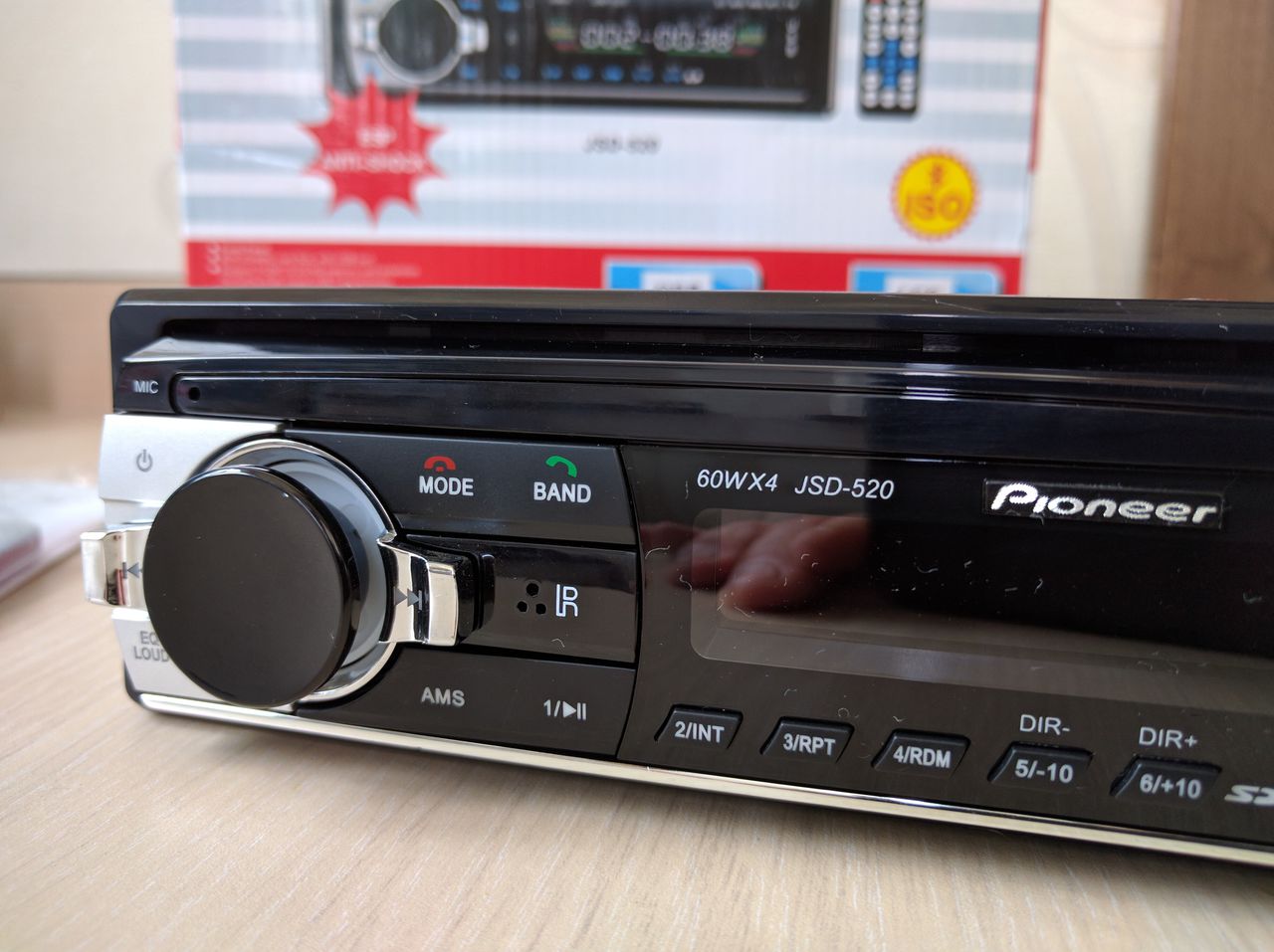 60Wx4 Pioneer JSD-520 MP3 с Bluetooth для телефона