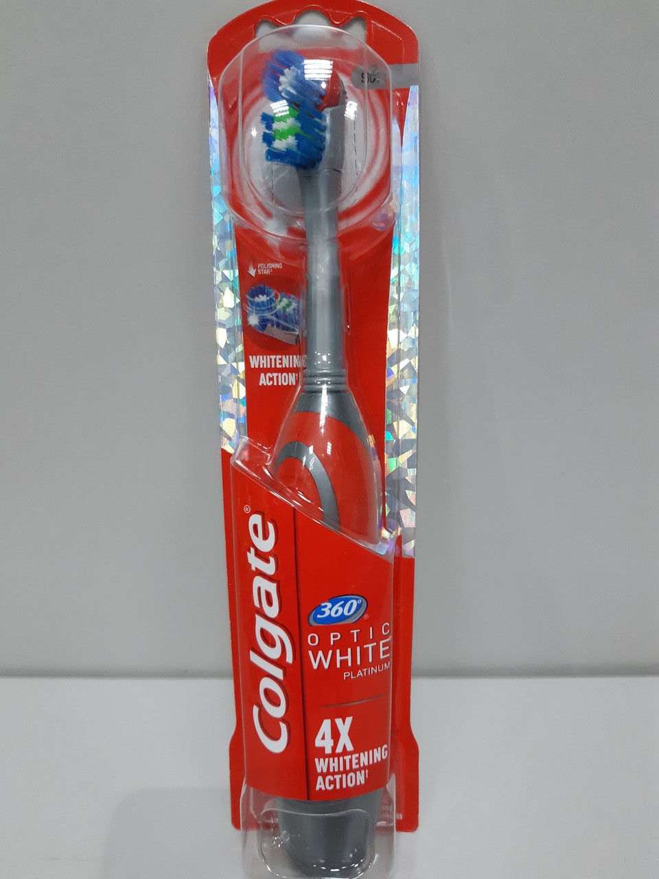 Colgate 360 optic white зубная щетка электрическая + запаска