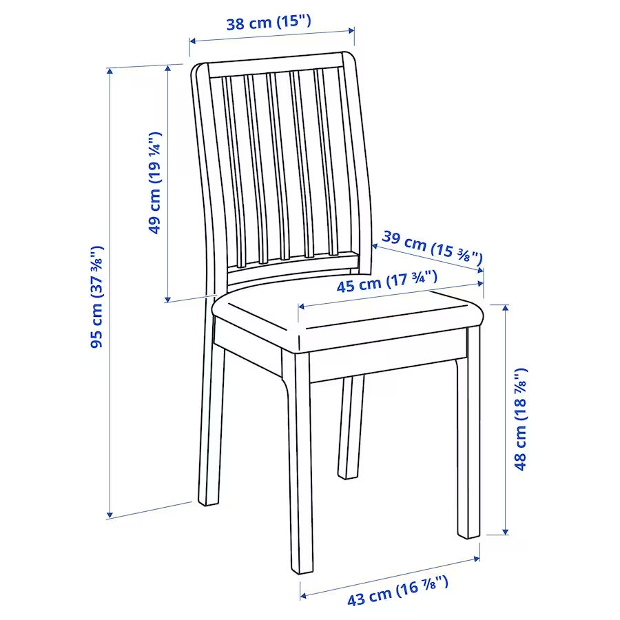 Set masă extensibilă 80/120cm + 4 scaune Ikea foto 9