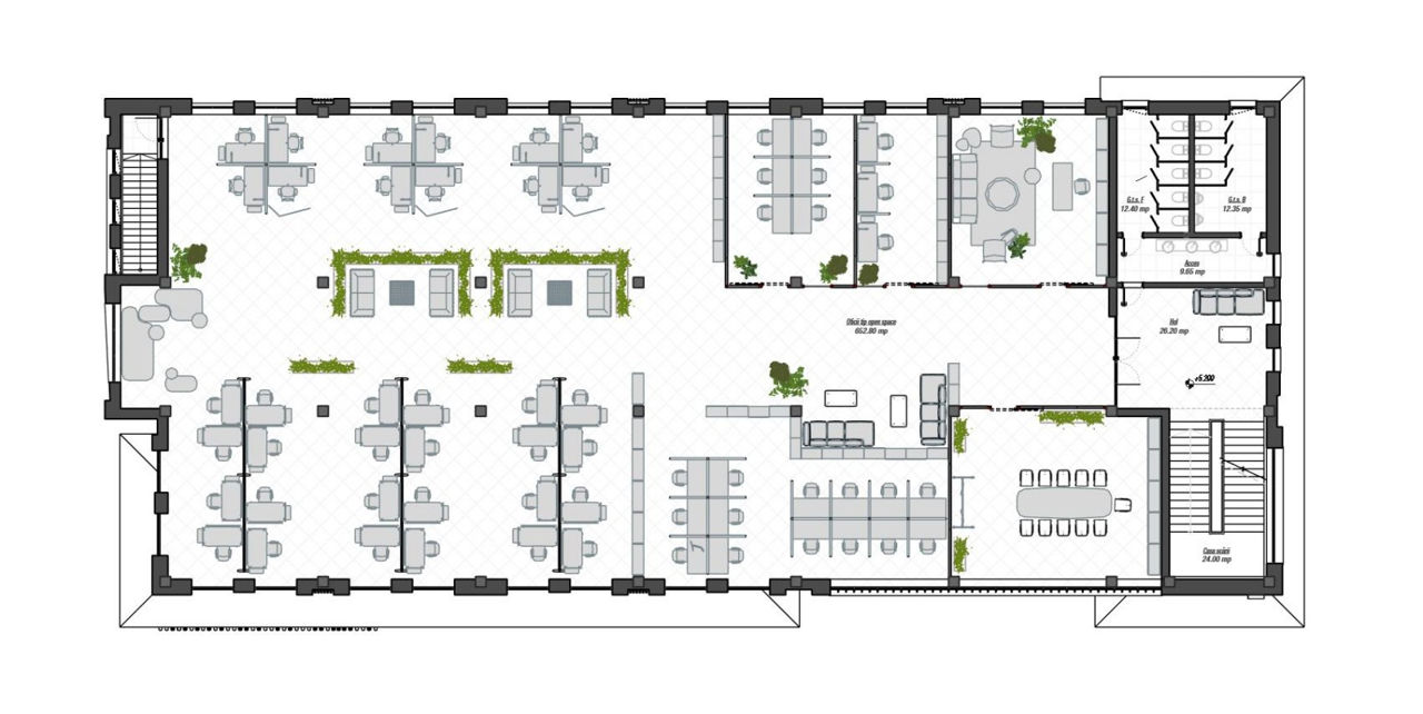 Centru Comercial/ S+P+1E/renovări/construcții/bunuri comerciale/3D/proiecte foto 8