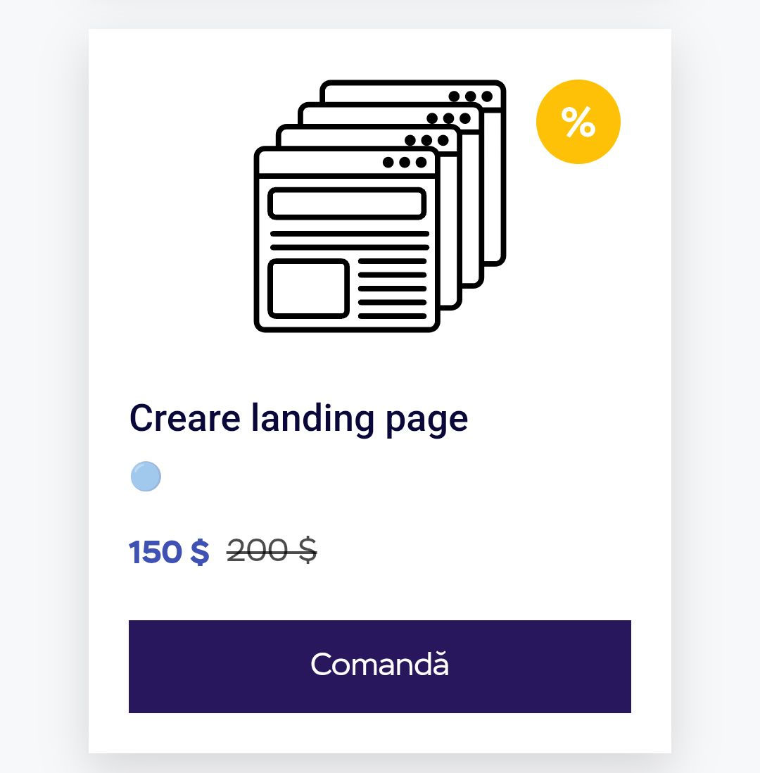 Servicii de creare landing page foto 1