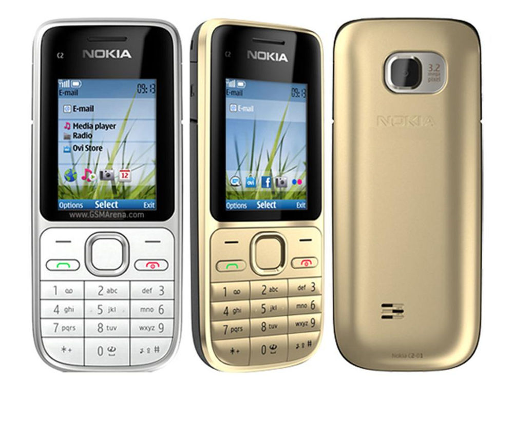 Nokia-C2-01-Новый-3-G-Телефон. Русская клавиатура.