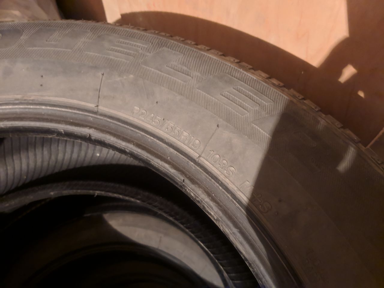 Шины Bridgestone M+S 245/55 R19 -  600 лей за все 4 ската! foto 2