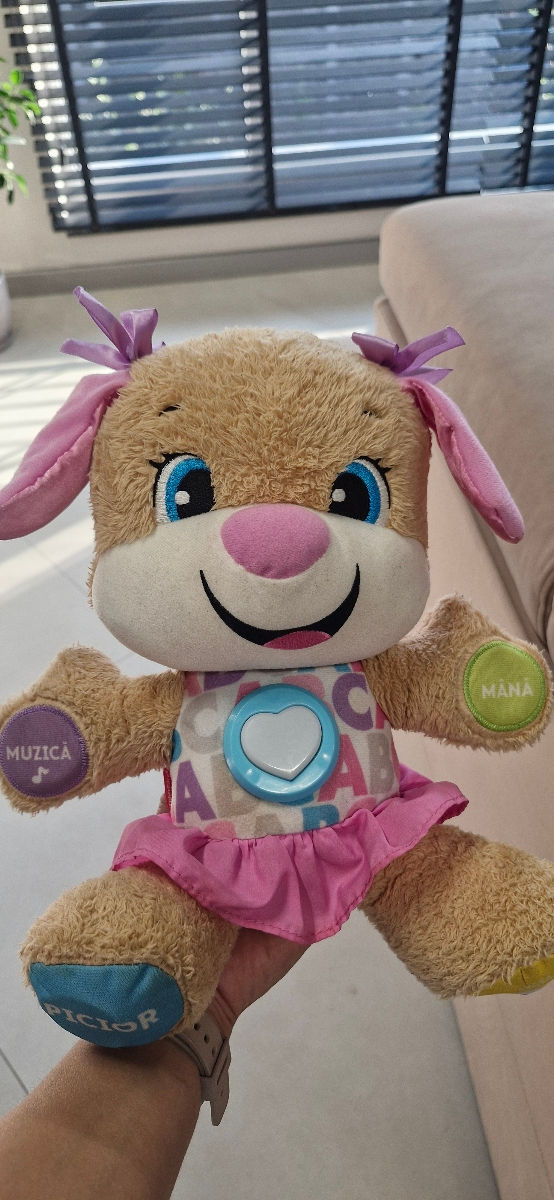 Jucărie interactivă Fisher Price Roz - vorbitoare romana foto 1