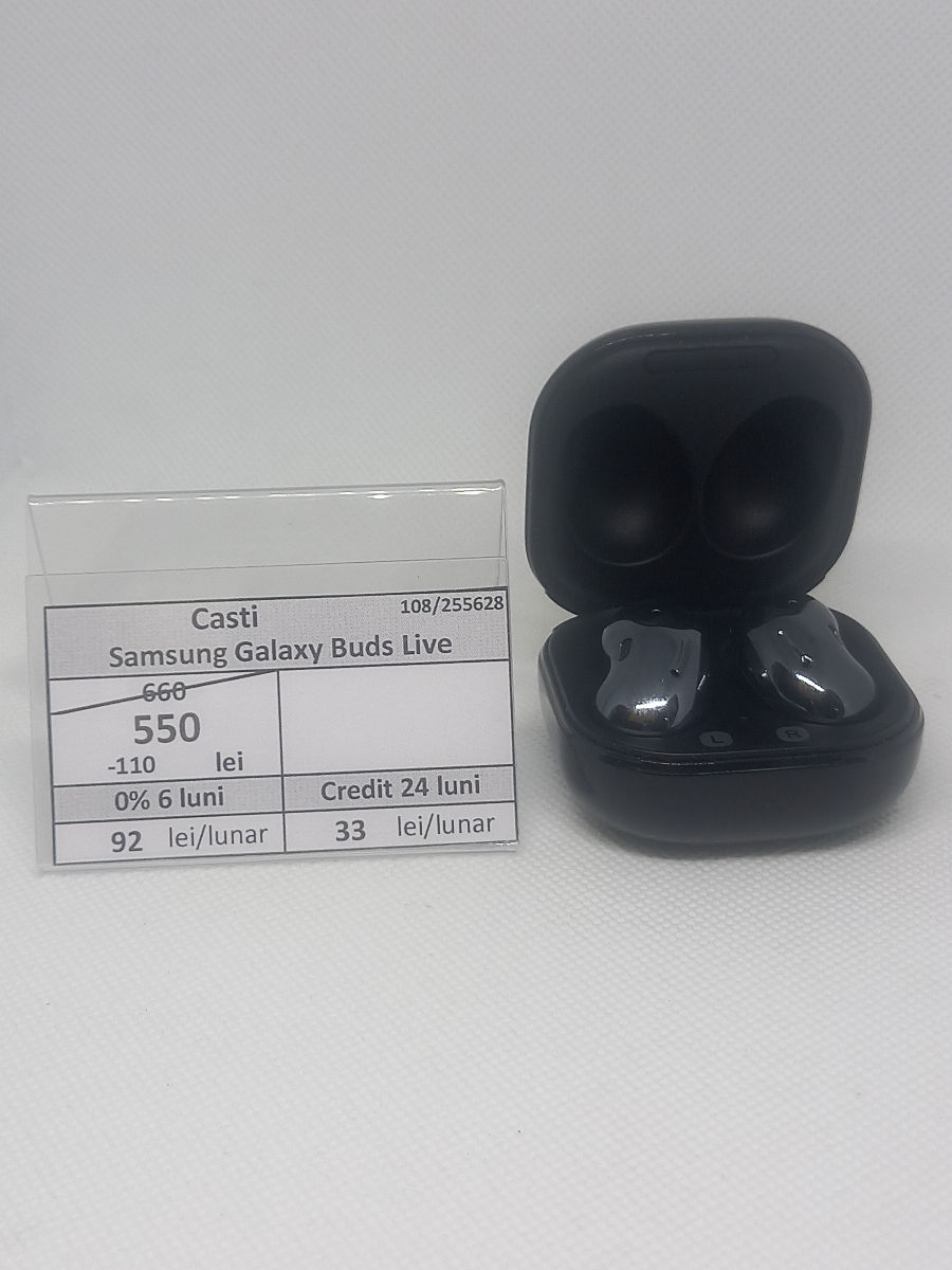 Casti Samsung Galaxy Buds Live.pret 550lei. фото 0