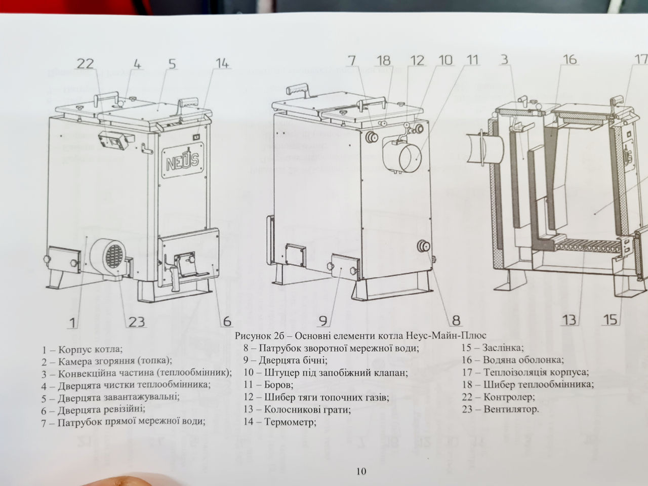 NEUS 12 kW. Котёл холмова! Cazan în șahte! Ardere îndelungată! foto 8