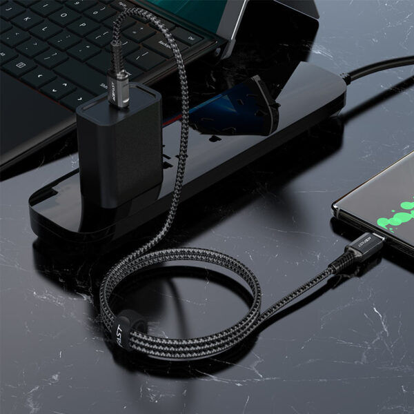 Acefast C1-03 Cablu De Date De Încărcare Din Aliaj De Aluminiu Usb-c La Usb-c foto 5