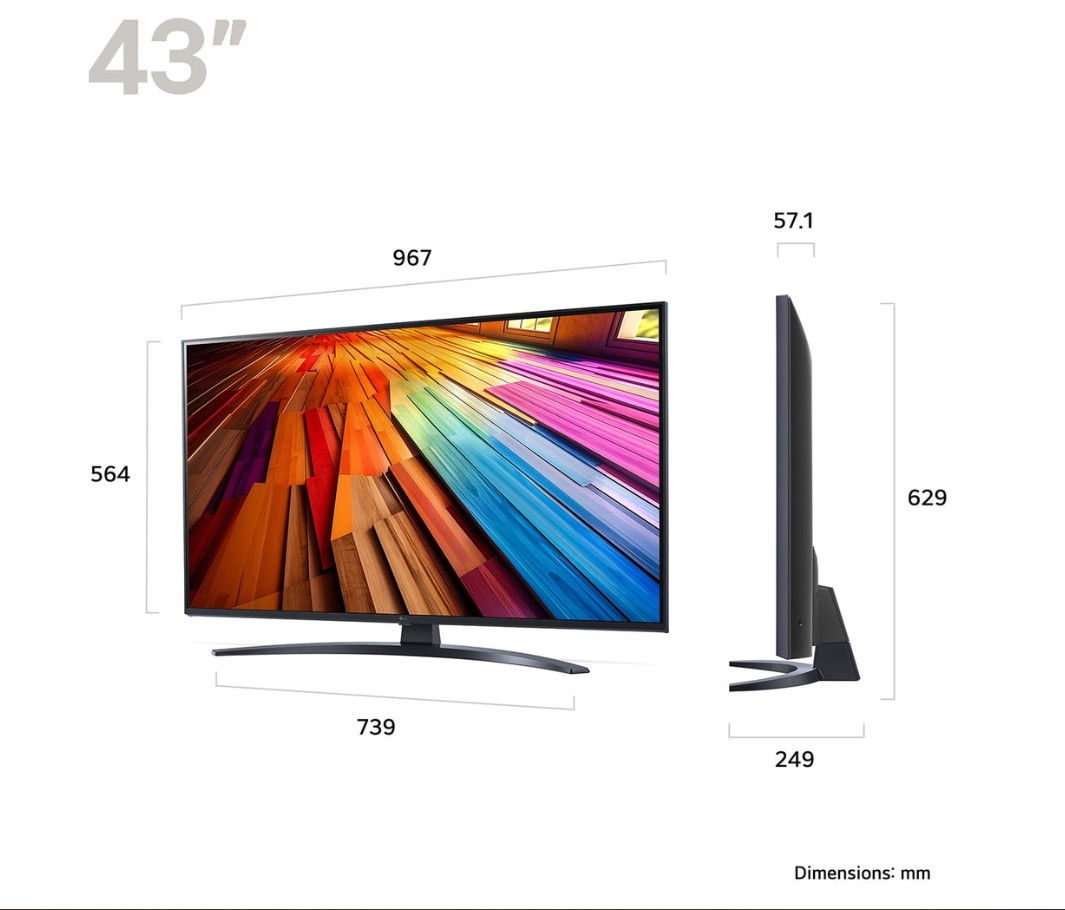 Televizor LG 4K UHD Smart 43" - Nou cu Livrare! foto 3