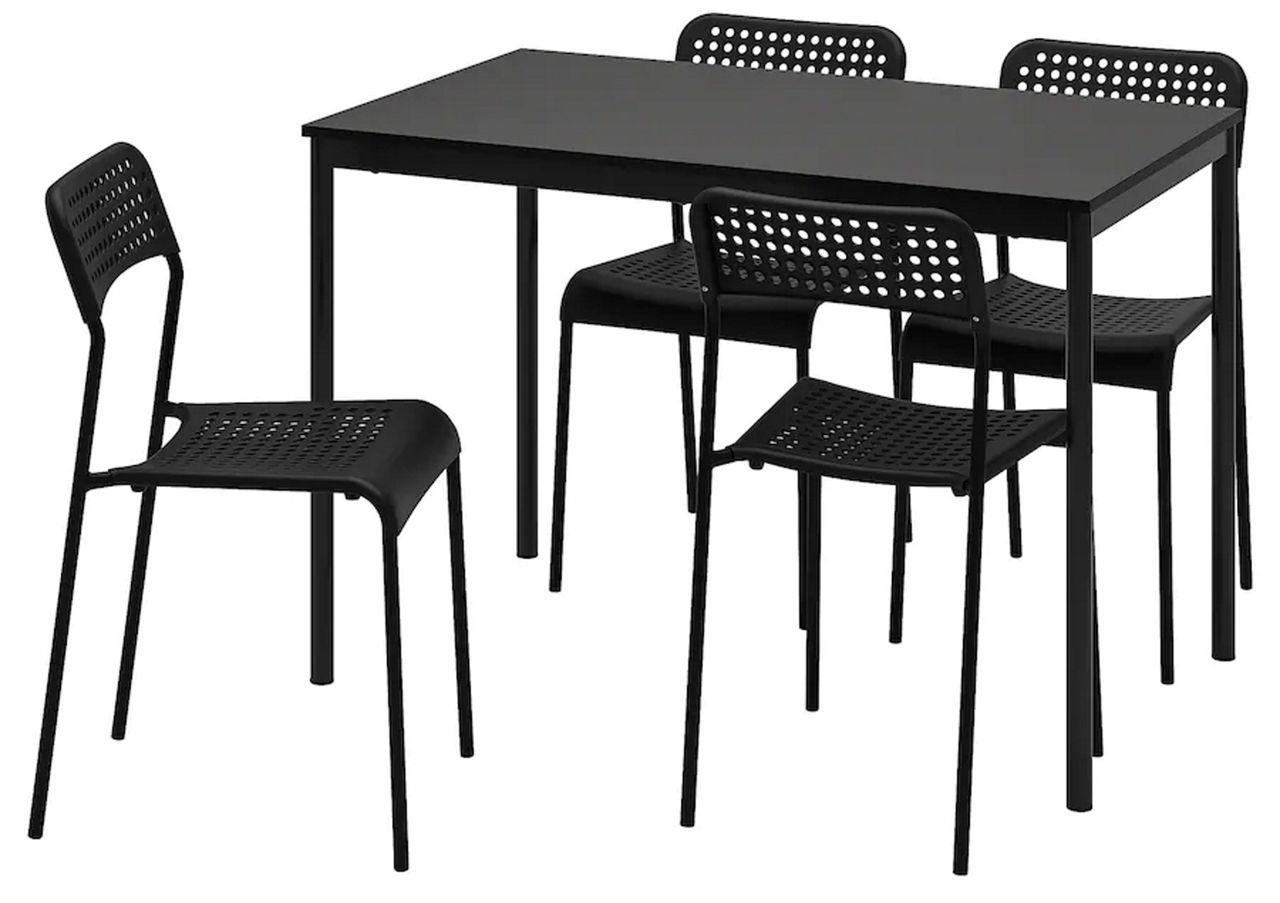 Set masă cu 4 scaune Ikea Sandsberg/Adde foto 1