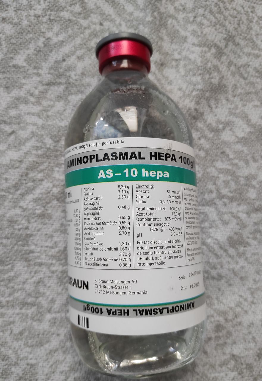 Aminoplasmal Hepa 500ml