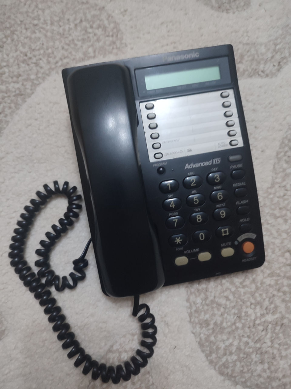 Telefon Panasonic model: KX-TS2365RUB