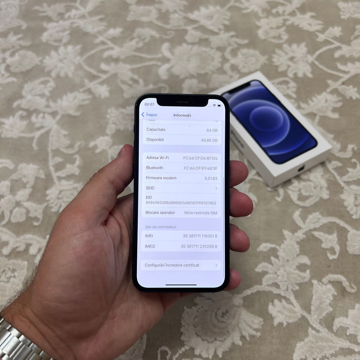 iPhone 12 Mini Black foto 9