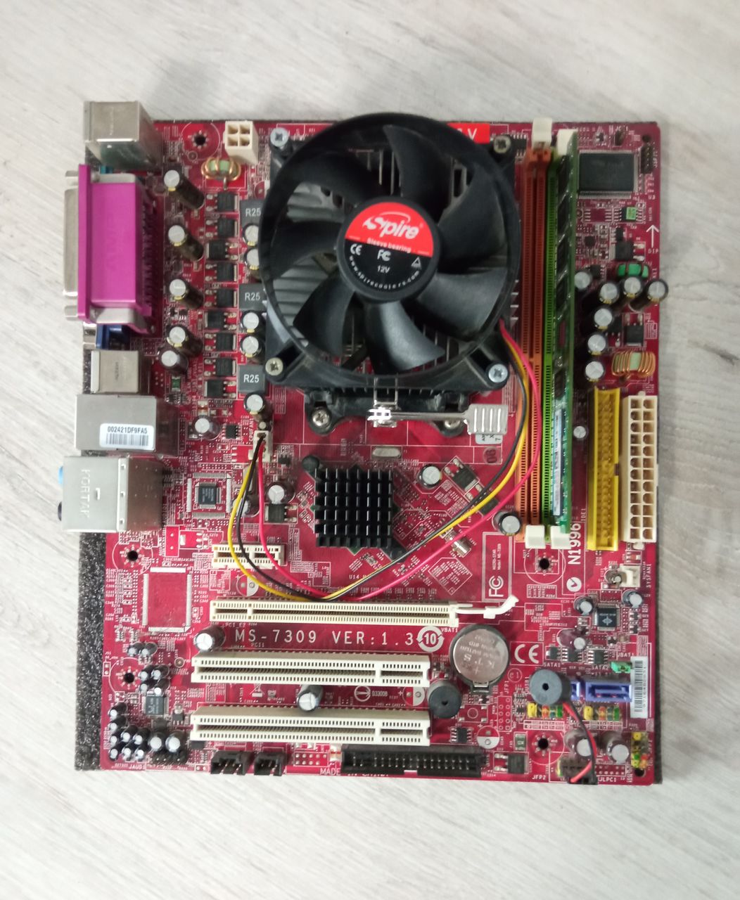 Материнская плата + процессор