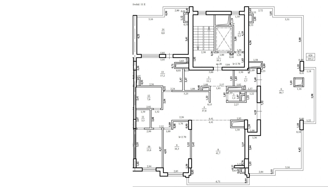 Apartament cu 4 camere, 194 m², Buiucani, Chișinău foto 10