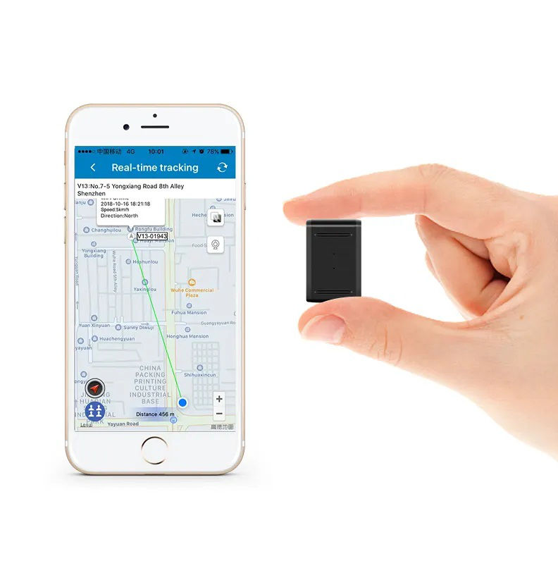 Маленький Mini gprs gps tracker с микрофоном высокого качества