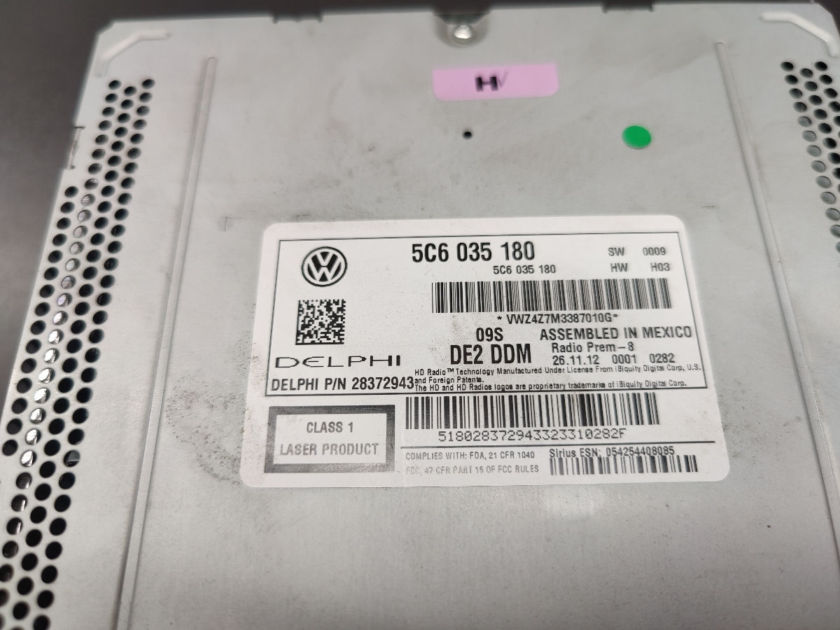 Magnitola VW Skoda RCD510 фото 4