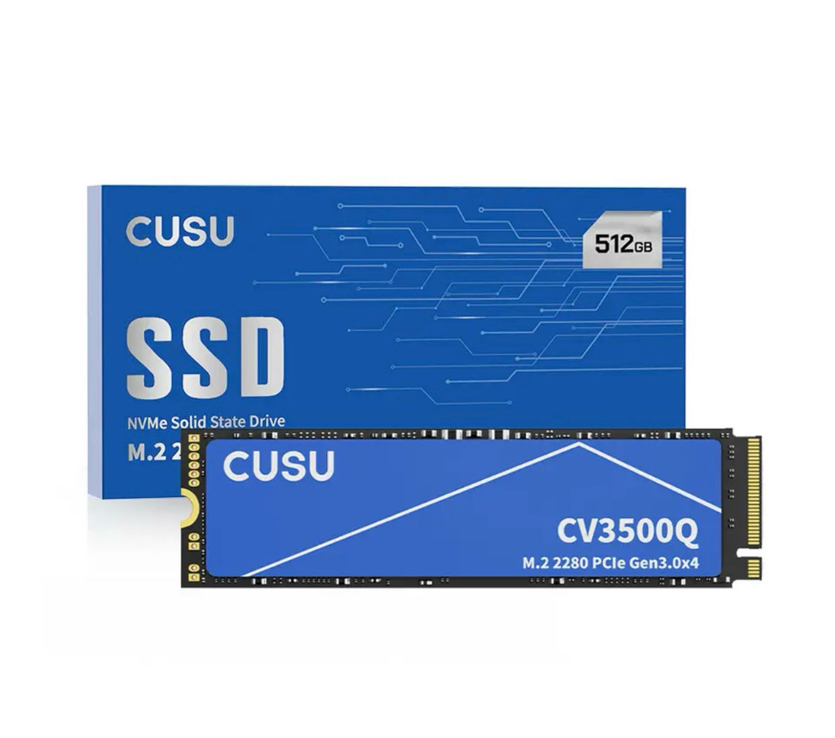 SSD NVMe 1TB/512GB m.2 CV3500Q 3000MB/s WD / Cusu / TeamGroup фото 1