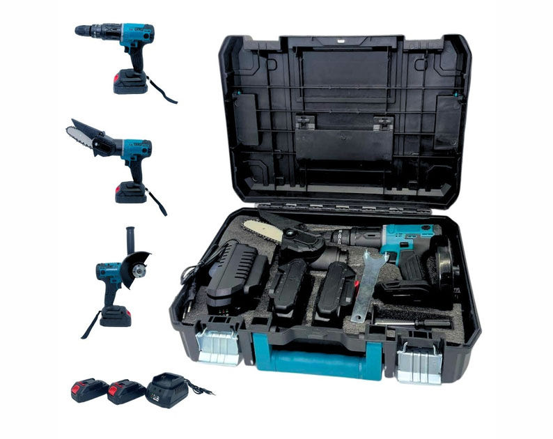Set instrumente 3 in 1 / Набор электроинструментов 3в1 (болгарка ...