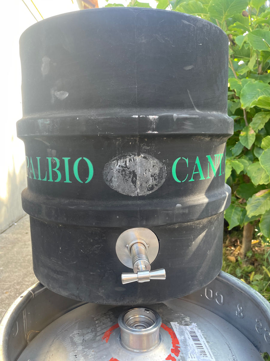 Butoi inox  (keg )25,30,50,90L,100L ideal pentru orice lichide alimentare фото 8