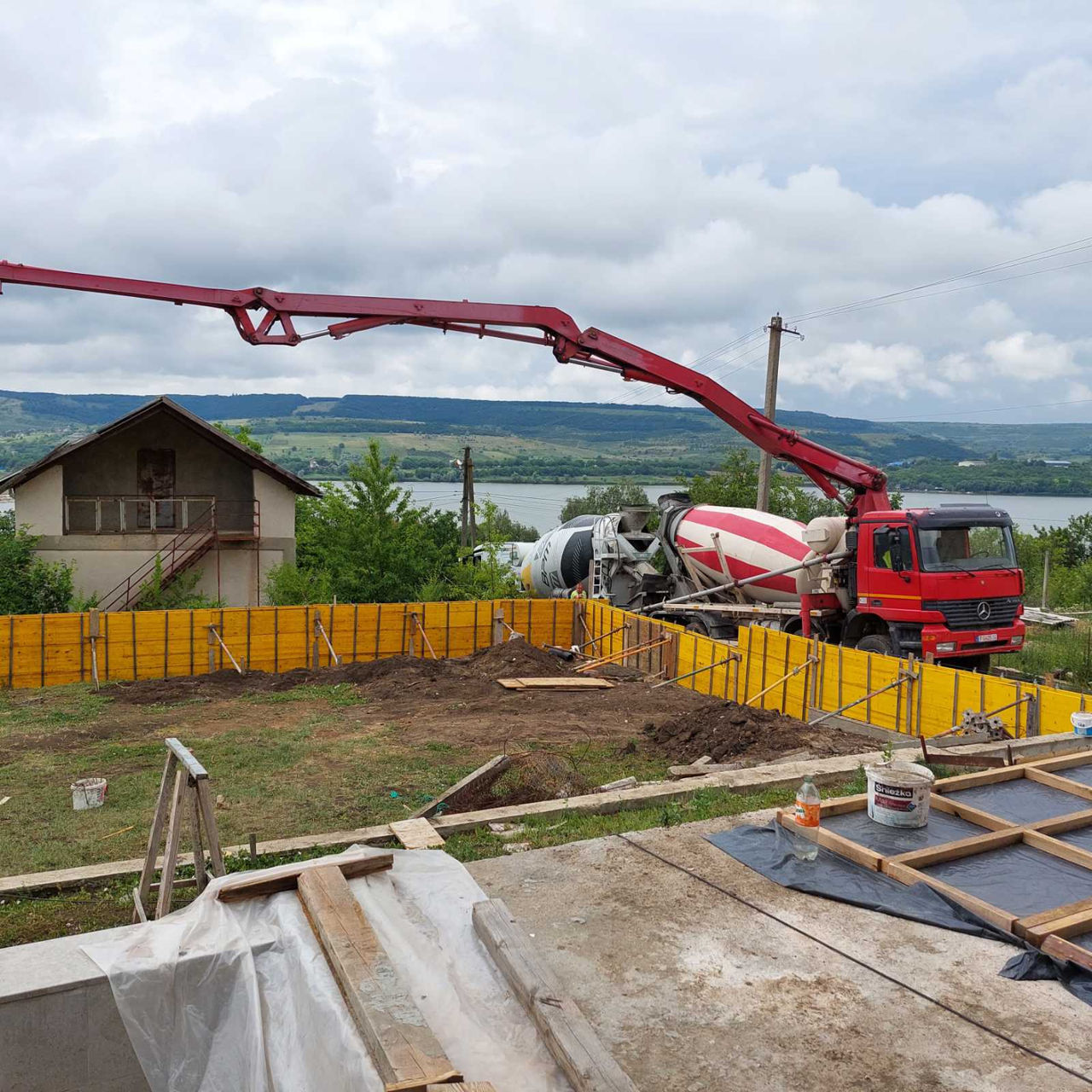 Schela si cofraje pt betonare planseu foto 9