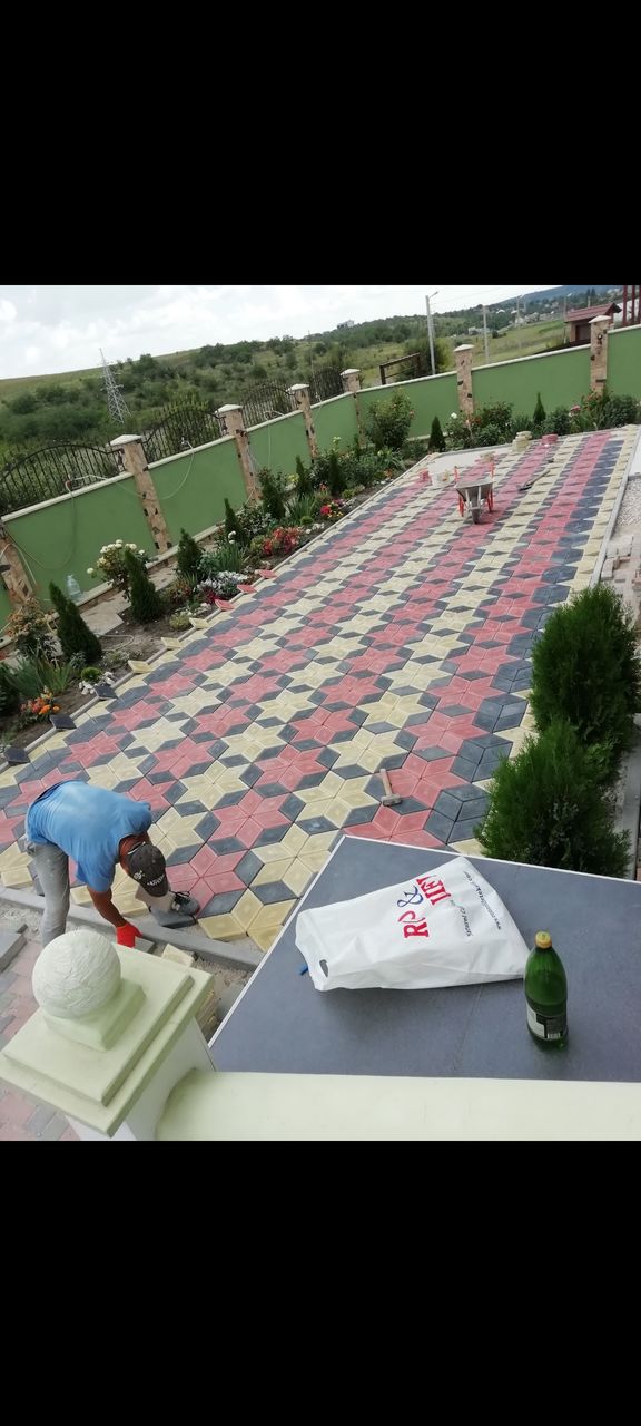 Укладка тротуарной плитки. foto 6