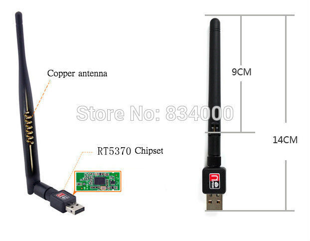 Ralink RT5370 USB WiFI адаптер для различных TV приставок, тюнеров, ресиверов SkyBOX и т.п. foto 7