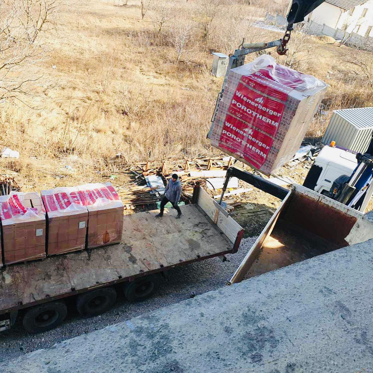 Caramida 11.5cm,15 cm, 20cm pentru pereti despartitori! Перегородки Porotherm, Brikston в наличии! foto 7