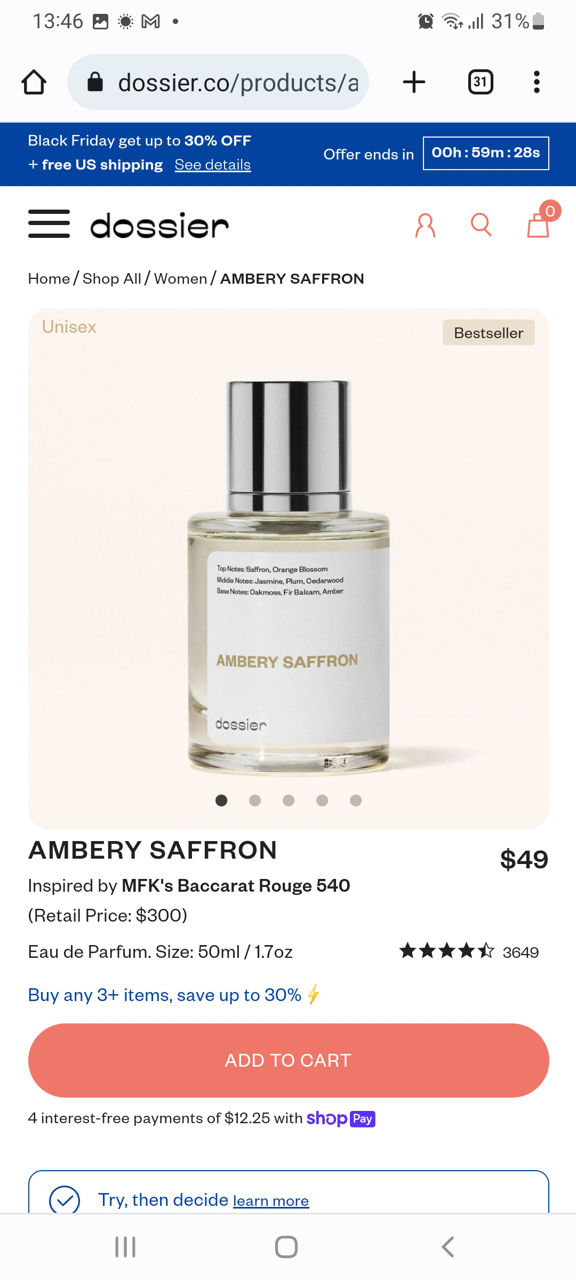 Dossier Ambery Saffron!