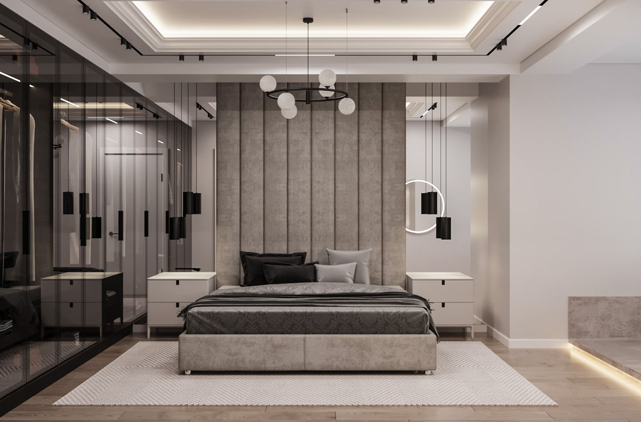 Design interior/ stil modern/ 86m2/ amenajeri/ construcții/ decor/ proiecte foto 13