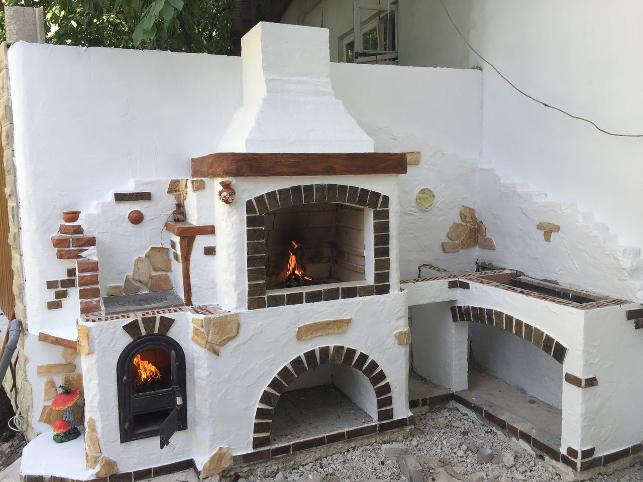 Gratar de grădină, Construim bucătării de vară la Chee, mangal, cuptor, plita, tandâr,sobă. foto 9