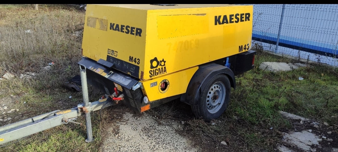 Kaeser M43. Motocompresor remorcabil. foto 0