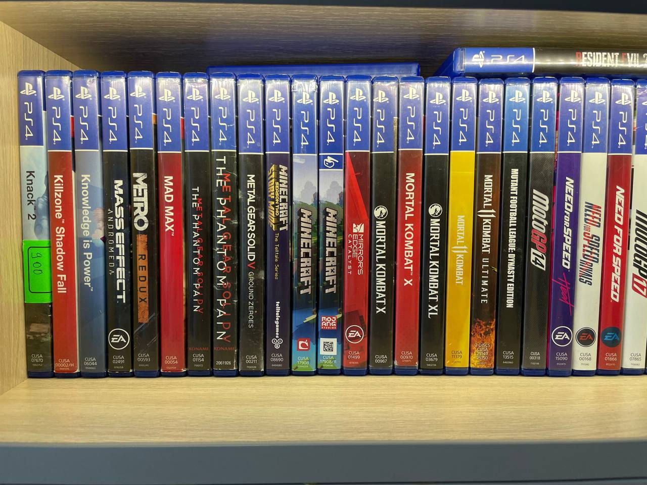 Игры на дисках для Playstation 4!
