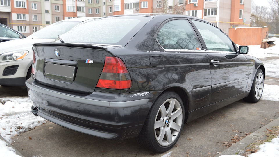 Спойлер бмв е46(компакт)оригинал ---35евро!!!