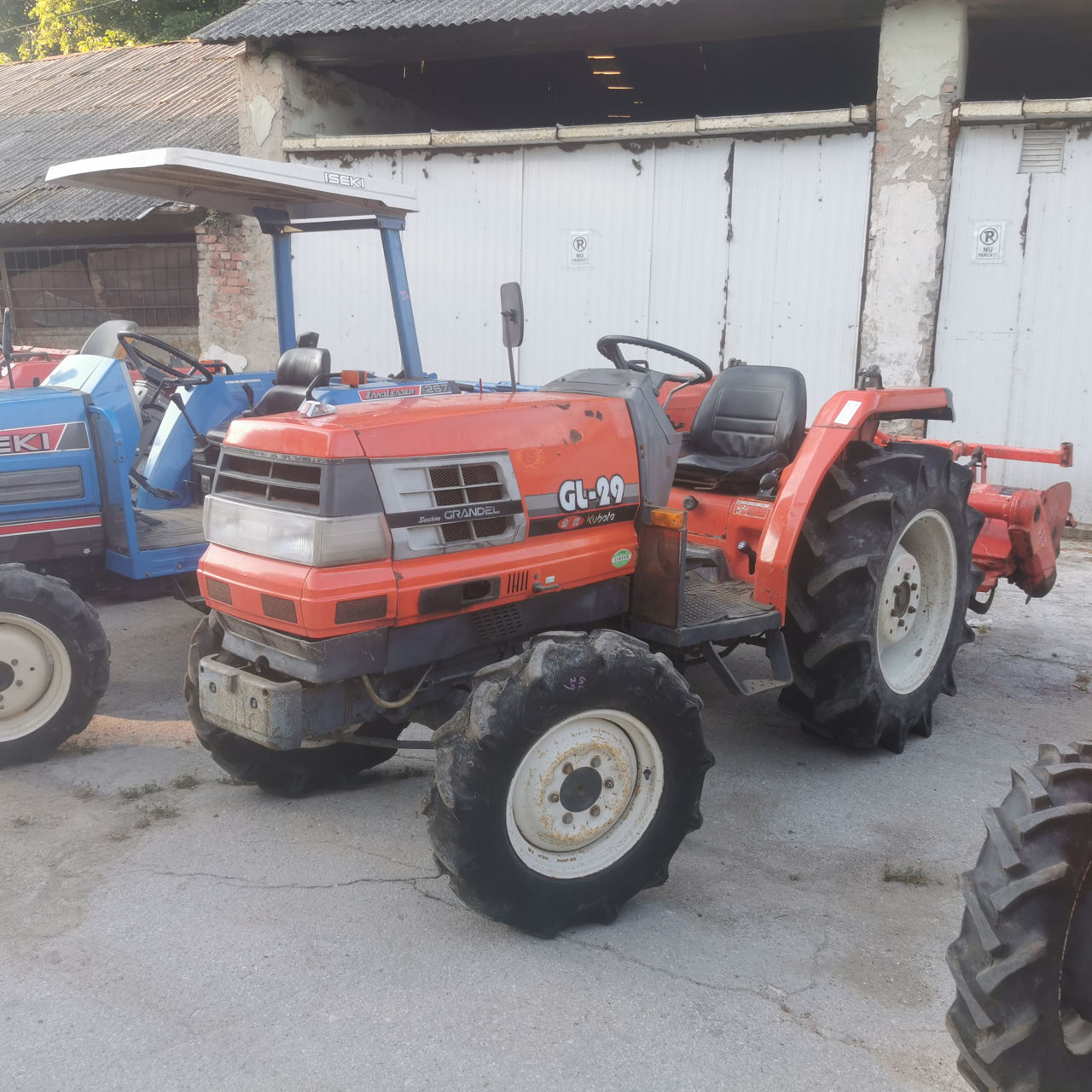 Tractor japonez - Yanmar AF 222s+freza+încărcător acte+transport foto 14