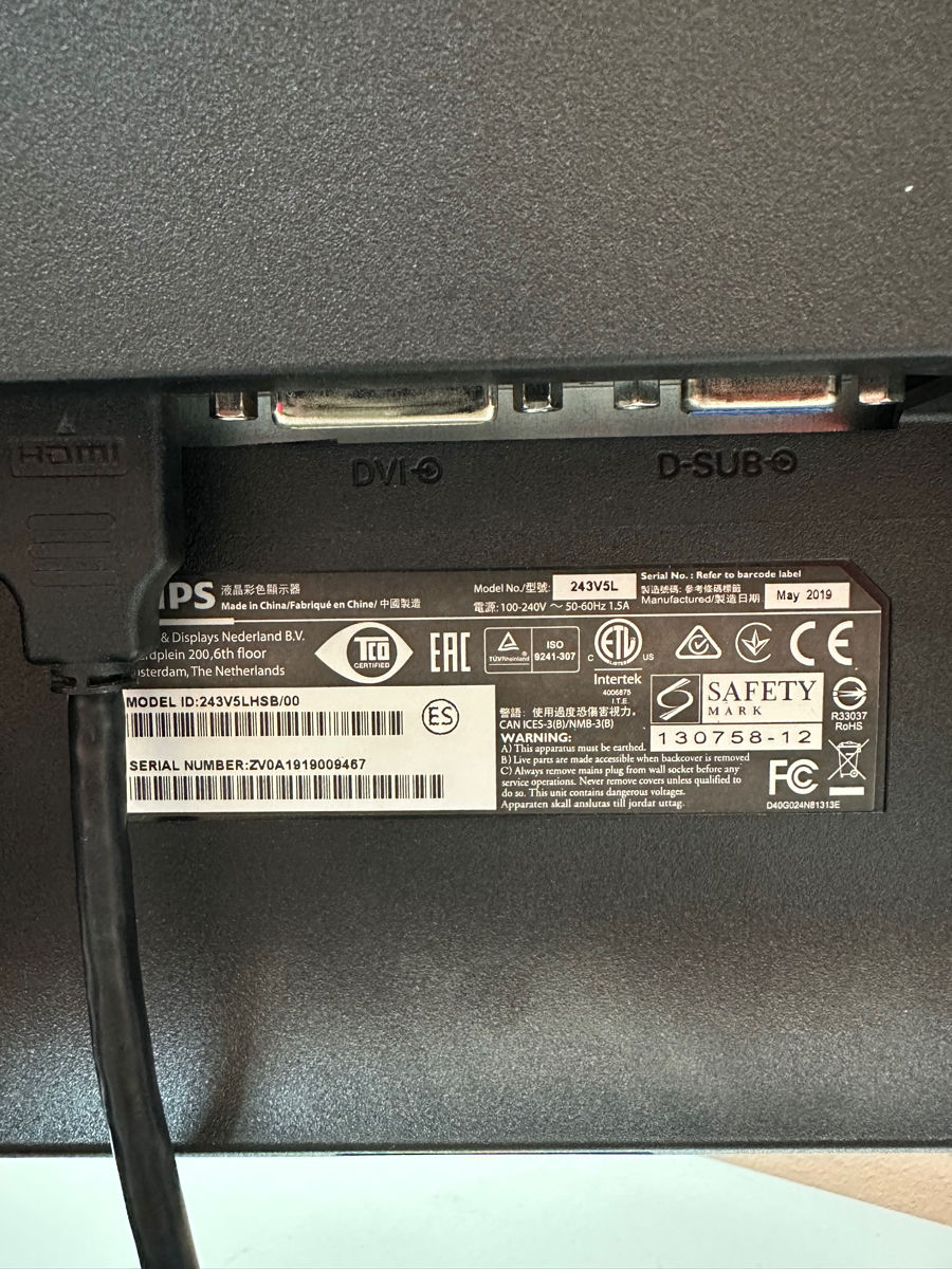 Philips 243v5l foto 2
