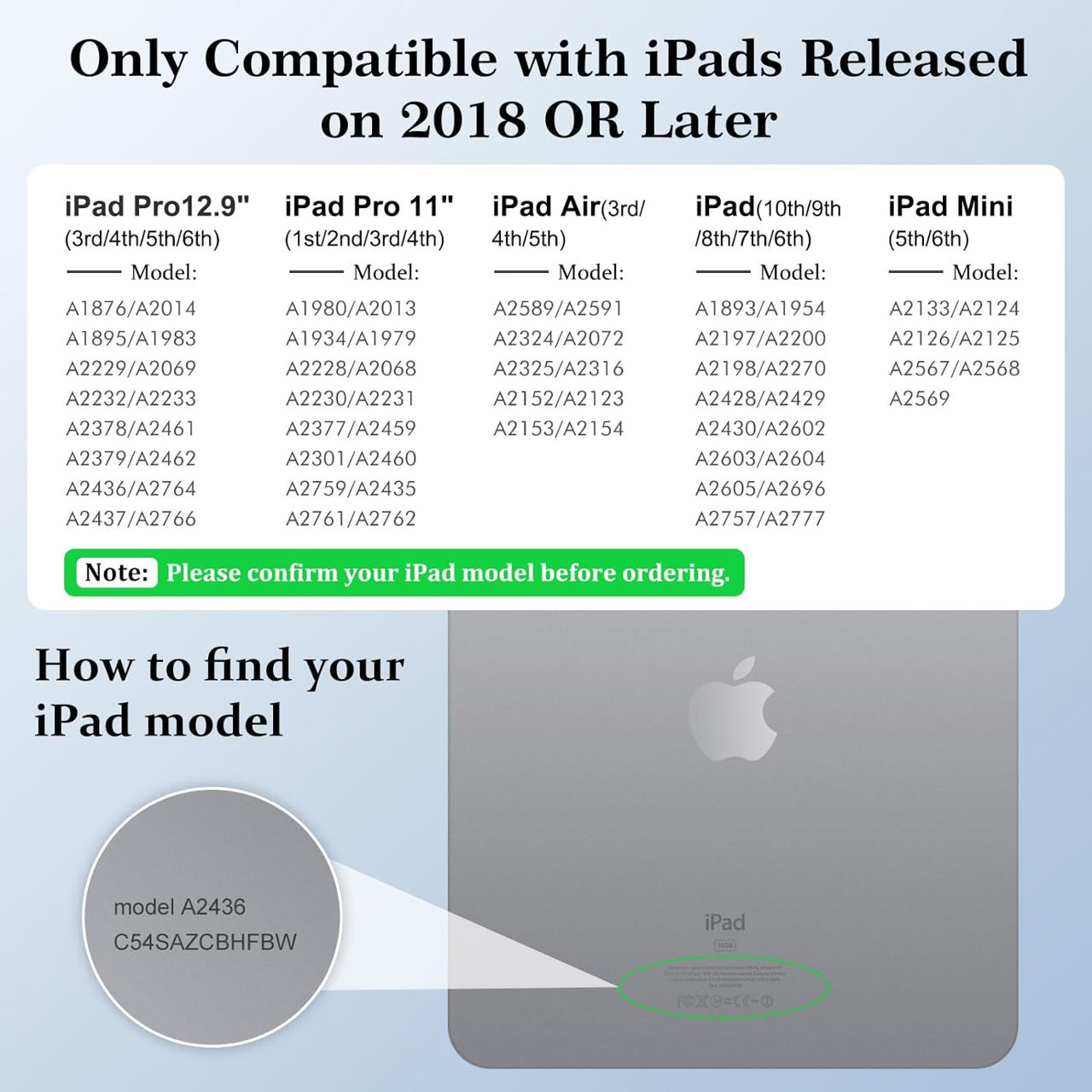 New Stylus Pen for iPad, Apple Pencil for iPad, iPad Pro, iPad Mini, iPad Air foto 5