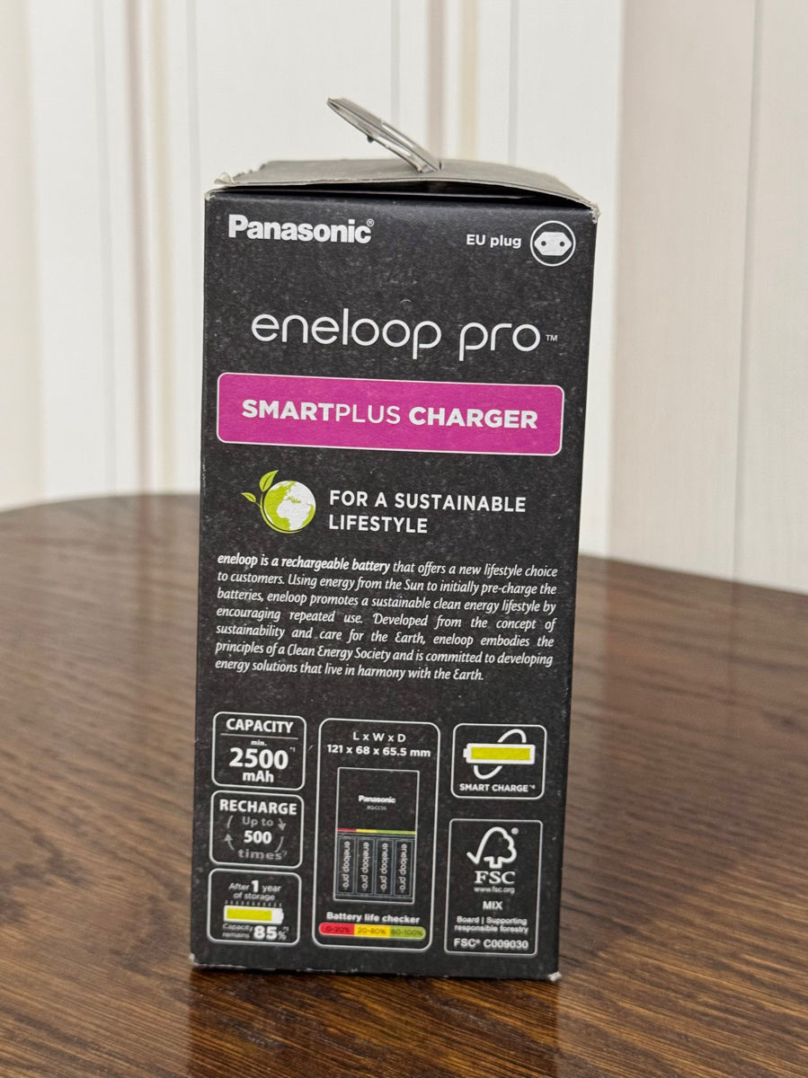 Panasonic Eneloop Pro Acumulatori NI-MH Tip R6 AA de 2500mAh foto 5