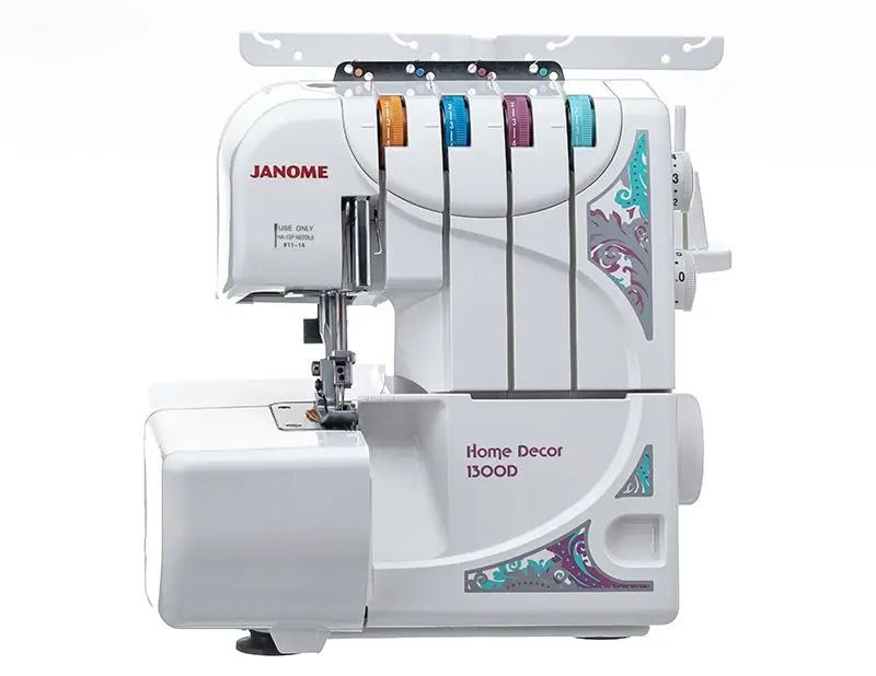 Оверлок janome homedecor 1300d фото 0