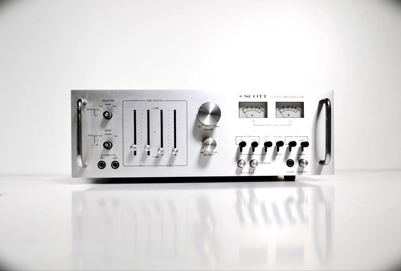 HH Scott A-436 Stereo Integrated Amplifier фото 6