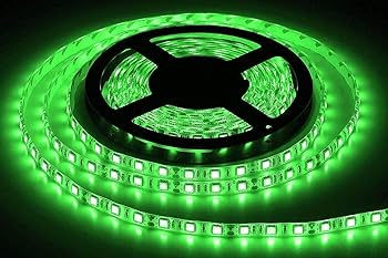 Bandă LED SMD 2835 120 diode pe metru IP20 verde foto 2