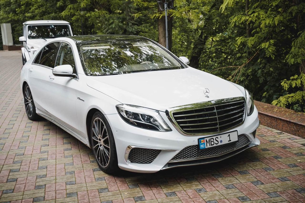 Transfer aeroport, 24/24 VIP Taxi - Mercedes S Class W222 AMG S65 Long (7) фото 11