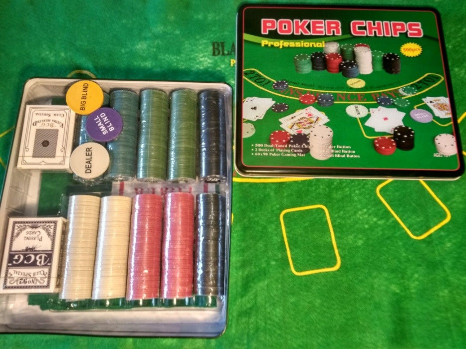 Set de poker покерный набор на 500 фишек и сукно фото 2