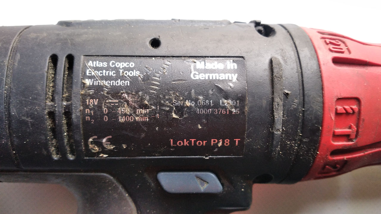 Atlas Copco Loktor P18 T foto 9