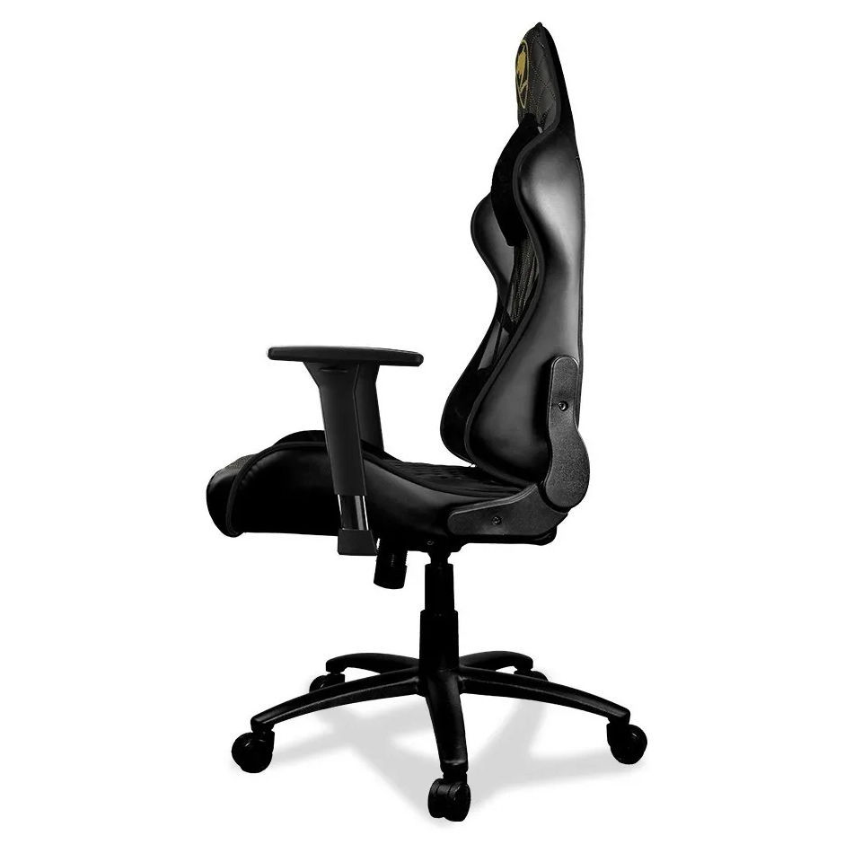 Gaming Chair Cougar Armor One Royal Black/Gold, User Max Load Up To 120Kg / Height 145-180Cm foto 3