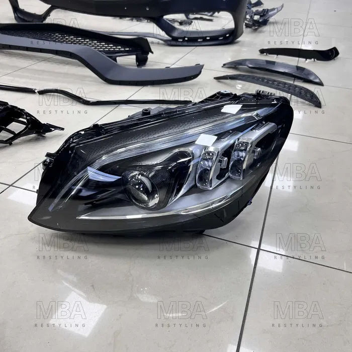 Полный обвес бампер mercedes c63 amg coupe w205 фото 4